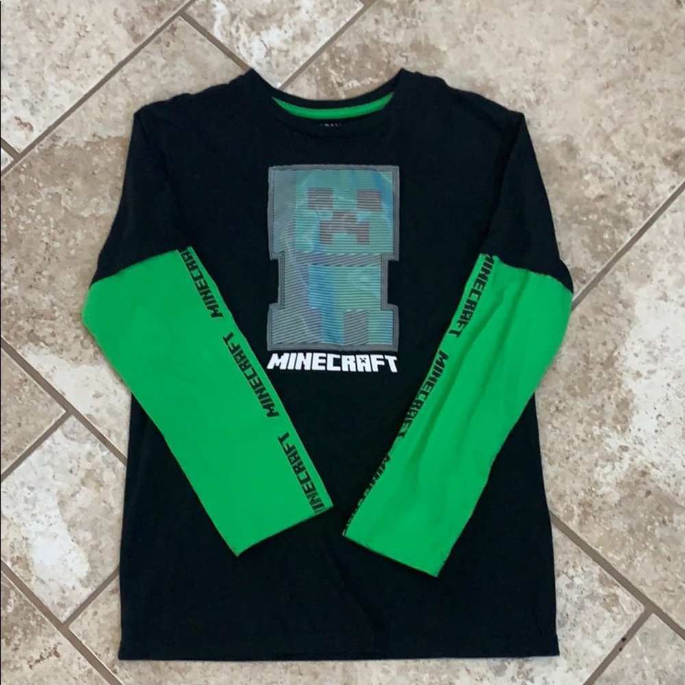Boy XL Minecraft long sleeve